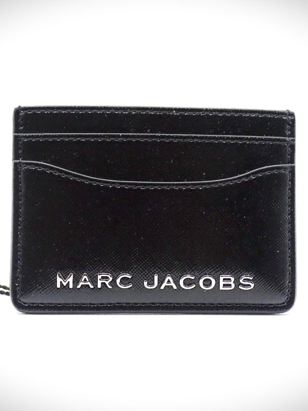 MARC JACOBS NWT Black Saffiano Leather Card Hooler